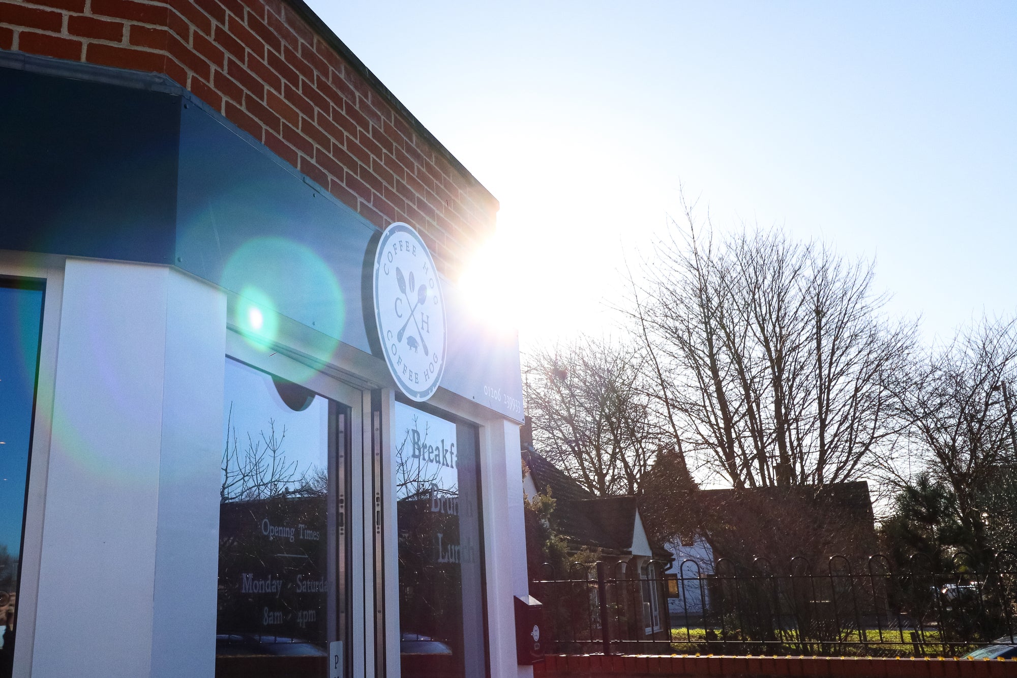 The outside of Coffee Hog in Colchester, Essex